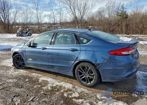 2018 Ford Fusion Se Hybrid from USA, damaged, VIN 3FA6P0LU5JR284009